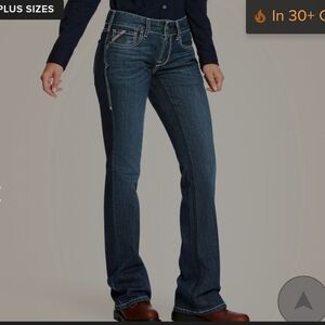 ARIAT REAL DENIM SPITFIRE BLUE JEANS SIZE 29S NWT